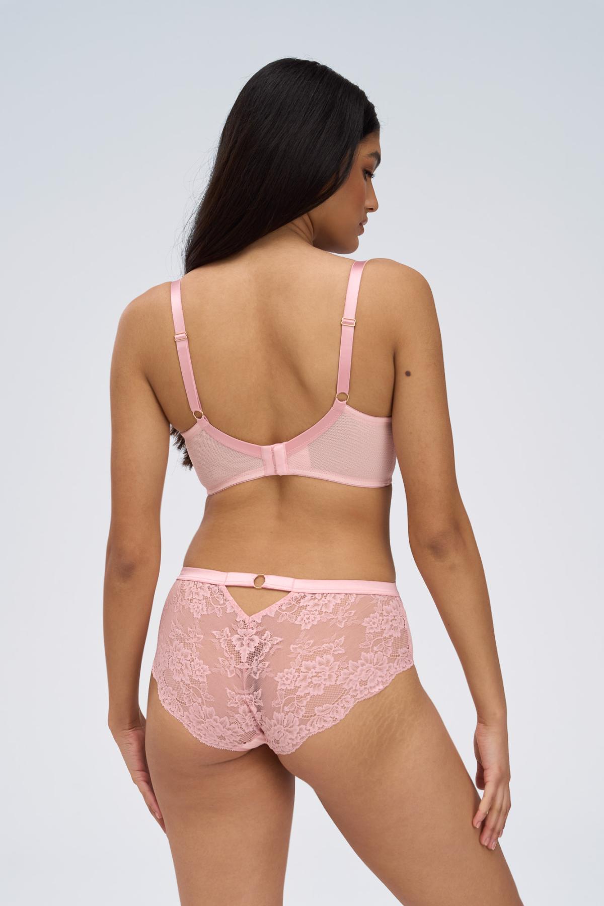 Alles Mama Powder Whisper U- koronkowy, usztywniany biustonosz dla mam karmiących piersią 