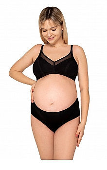 Allday Black Biustonosz miękki bez fiszbin Allday Black Biustonosz miękki bez fiszbin