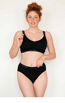 Biustonosz do karmienia Momtobe Sport Black Biustonosz do karmienia Momtobe Sport Black